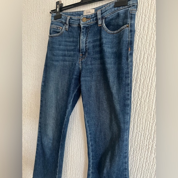 Hush cult blue star denim cropped jeans size 8 - Picture 2 of 8